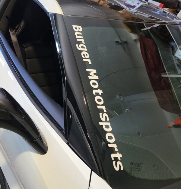 Burger Motorsports Large Decal Sticker