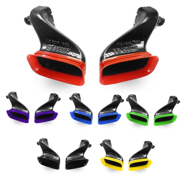 Velossa Tech Dual BIG MOUTH Ram Air Intake Snorkels for Kia Stinger 3.3T