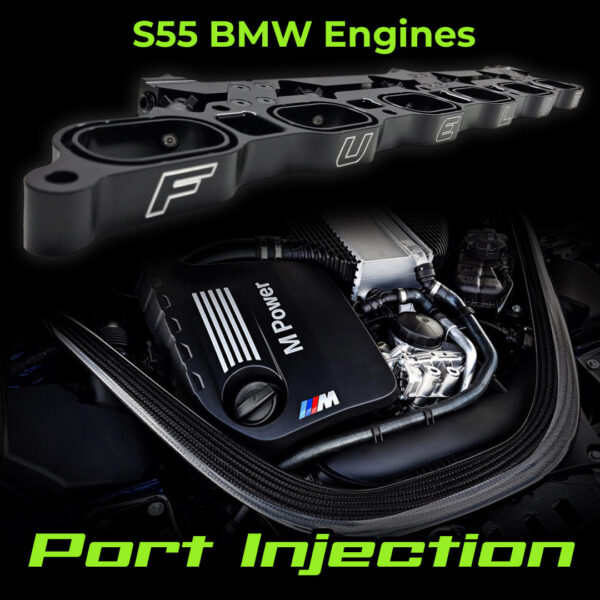 BMW Port Injection Kits for F-Chassis M2, M3, and M4 S55 Motors