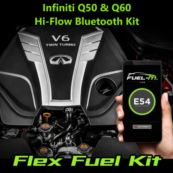 Infiniti Q50 & Q60 Hi-Flow Bluetooth Flex Fuel Kits